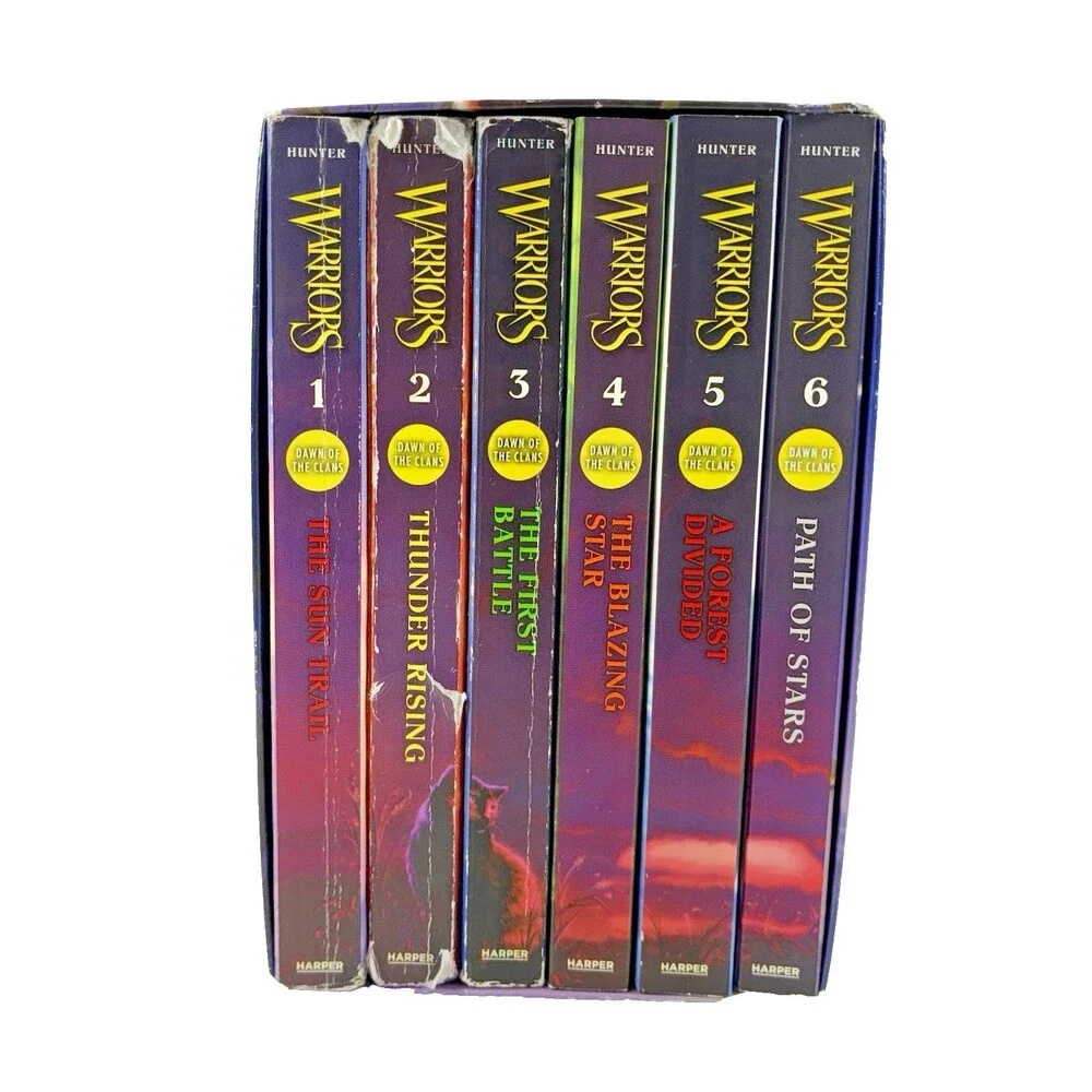 Warriors: Dawn of the Clans Box Set Vol. 1-6 by Erin Hunter 2016 Harper Collins